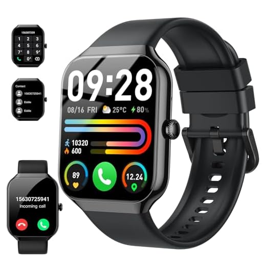 Motast 2025 Smartwatch Damen Herren,1,96" Smart Watch, Telefonfunktion,115+ Sportmodi Schrittzähler Armbanduhr, Herzfrequenz/SpO2/Schlafmonitor Fitnessuhr, IP68 Wasserdicht Sportuhr für Android iOS