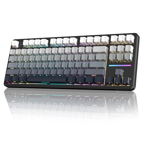 Clavier mécanique sans fil de jeu rétroéclairé RVB LexonElec X ATTACK SHARK X87