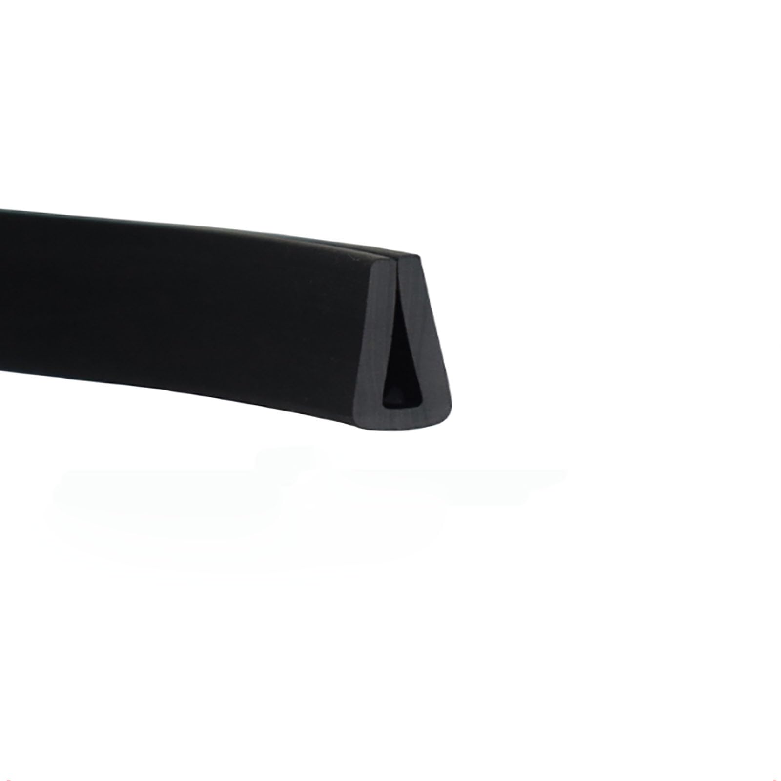 Edge Protector， 3.28FT Black Door Edge Guard Seal Strip Rubber Weather Stripping