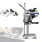 ➤【TAGLIATRICE INDUSTRIALE PER TESSUTI】 Taglierina elettrica professionale per tessuti; il telaio della macchina è realizzato in lega di alluminio ed è dotato di un motore in rame puro, resistente alla pressione, all'usura e alla ruggine, leggero e con una rapida dissipazione del calore. La macchina è dotata di lubrificazione centralizzata, garantisce un taglio fluido, un raggio di curvatura ridotto, bassa rumorosità, funzionamento stabile e facilità d'uso.
