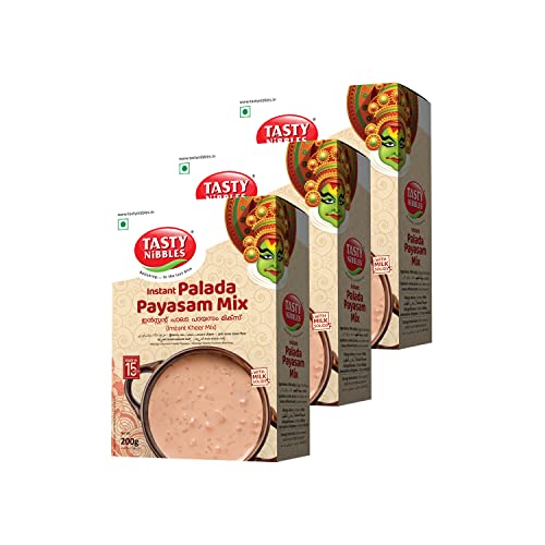 Image of Tasty Nibbles Instant Palada Payasam Mix [Pack of 3] | Instant Rice Kheer Mix | Ready in 15 Minutes | Traditional Kerala Onam Special Sadya Palada Payasam