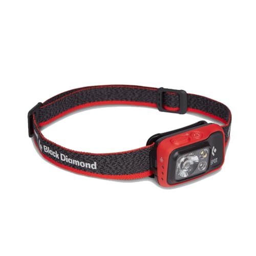 Linterna Frontal Black Diamond Spot 400 Negra Y Roja