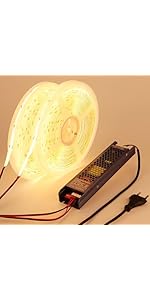 Lamp houder vorm voor Neon LEDStrip 360 graden - Kunststof - 95cm