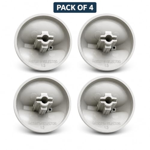 Image of Washing Machine Knob Set Compatible with Samsung Semi-Automatic Washing Machine (Set of 4) | Dryer & Drain Timer Switch Button Knob | Replacement Parts & Accessorie