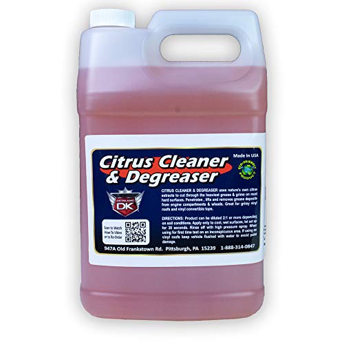 Detail King Citrus Engine Degreaser for Car and Wheel Cleaner Spray - Gallon