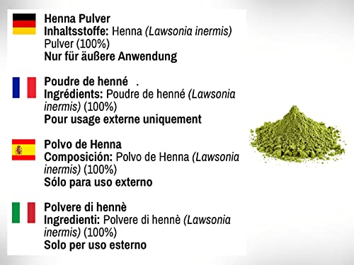 DR WAKDE's Henna Powder 1Kg Natural Vegano miniatura 5