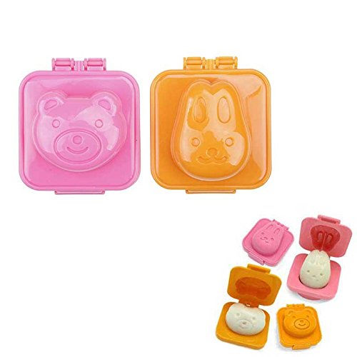 Gallopjoy Novelty Shining Attractive 2Pcs Kids Boiled Egg Mold Maker Sandwich #TOP4
