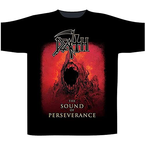 Death Sound of Perseverance Men T-Shirt Death Metal tee black XL