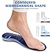 Premium Arch Support Orthotics for Plantar Fasciitis Relieve - Max Cushion Insoles with Heel Shock Absorption, Shoe Insoles for Flat Feet, All Day Comfort for Work Boots & Standing Jobs (Men & Women)