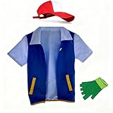 Ruichangxin Adult Kids Cosplay Costume Jacket Gloves Hat Set Trainer Halloween Hoodie