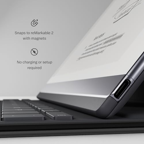 image for reMarkable Type Folio – Keyboard for Your Paper Tablet – No Chargi