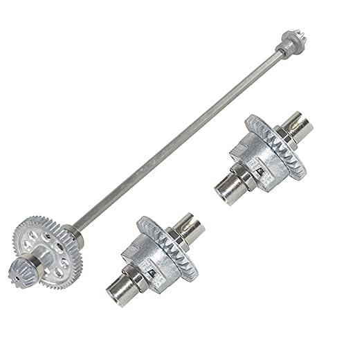 Hundnsney Lot de 3 d'entraînement différentiels en métal pour 9125 RC Car Upgrade Parts Accessoires Hundnsney Lot de 3 d'entraînement différentiels en métal pour 9125 RC Car Upgrade Parts Accessoires