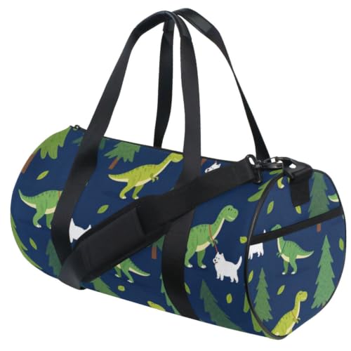 Bolsa deportiva redonda multiusos con correa de cincha resistente 3