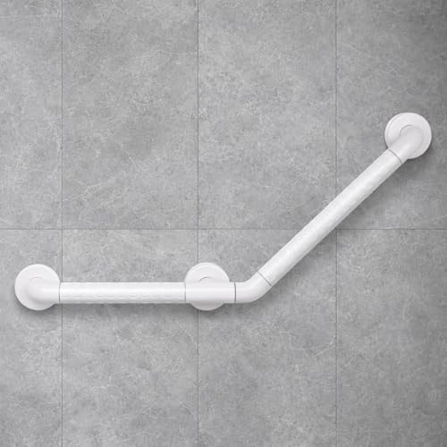 Barre d'appui WC, Poignée de Douche 45 x 45 cm, Poignée de Baignoire en Acier Inoxydable Antidérapante - Pour Salle de Bain, Douche, WC