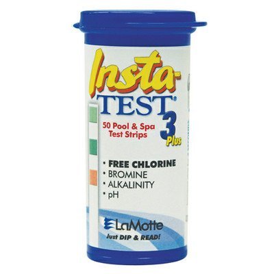 Lamotte Insta Test 3 Swimming pool Test Strips, 50 Strips by Electrical Distributing Inc (L&G In-network)