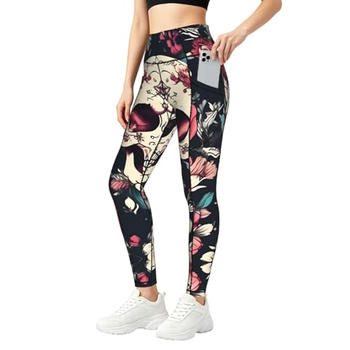 Pantalones de yoga Yyoretp que no se bajan, ideales para correr y entrenar sin distracciones