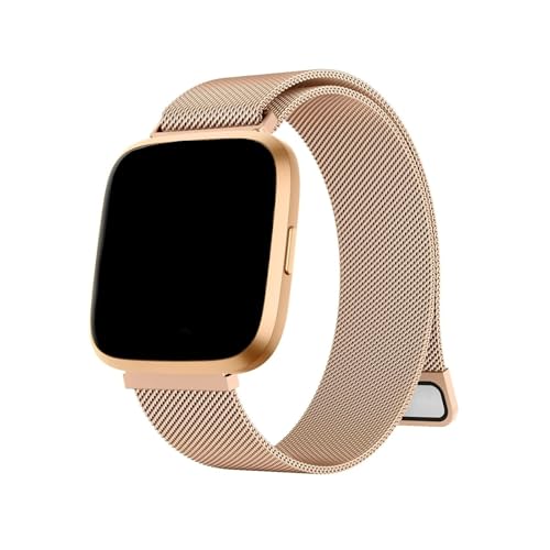 ^~mxgɓKFitbit Versa 1/Versa 2/Versa 3/Versa 4(Rose Gold,For Fitbit Versa 3)
