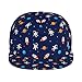 Fashion Baseball Cap Dad Hat for Girls and Boys, Space Astronauts Planets Rockets Adjustable Snap Breathable Golf Cap Outwear