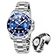 Mr Watch Silver|blue