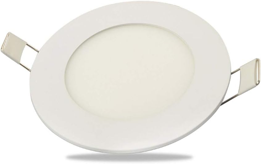 Recessed 4W 9W 12W 15W Ultra Thin Recessed LED Downlight Indoor Panel Light Foyer Kitchen Ceiling Lights Household LED Spotlight Stairway Corridor Lighting Integrated