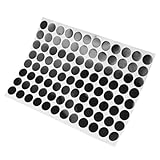 STOBAZA Puntos de Posicionamiento para Mesa de Billar Papel Marcador Autoadhesivo Duradero de 12 MM 96 Unidades para Decoración y Precisión en Snooker y Pool Accesorio Esencial para