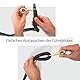 Panikhaken für Führstrick Pferd ideal als Ersatzhaken für Strick mit Panikhaken Strick Set für Pferde Zubehör (Gold, 2)