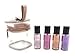 Victoria's Secret Best of Mist Gift Set: Love Spell, Bare Vanilla, Pure Seduction, Velvet Petals & Beauty Bag