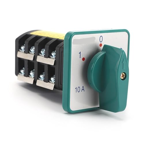 Interrupteur combiné triphasé 1,7 kW 10A pour commande de moteur - 4