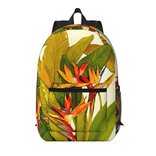 Sac à dos pour ordinateur oiseau de paradis tropical 43,2 cm pour protéger vos dossiers d'affaires
