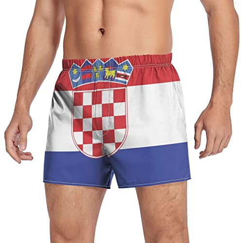 Men's Boxer Shorts Lounge Breathable Underwear for Men Casual Boxer Breathable Soft Pattern Printed Briefs3