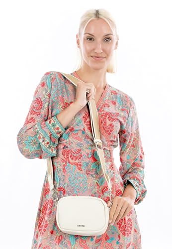 Sac Hanny Suri Frey beige au design bicolore et sangle ajustable - 3