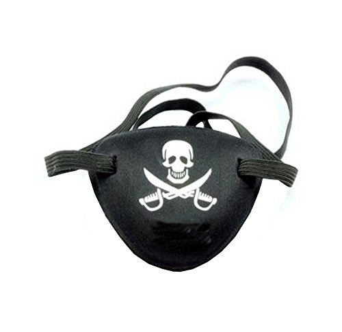 WLC Funcy Skull Pirate Eye Patch Eye Mask for Halloween