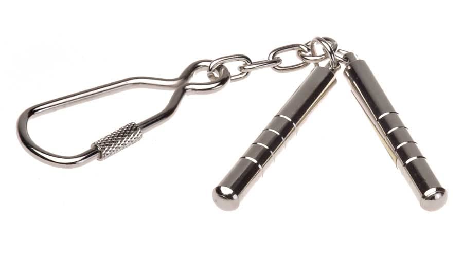 Ju-Sports Schlüsselanhänger Nunchaku – Cooles Kampfsport-Accessoire Als Schlüsselanhänger