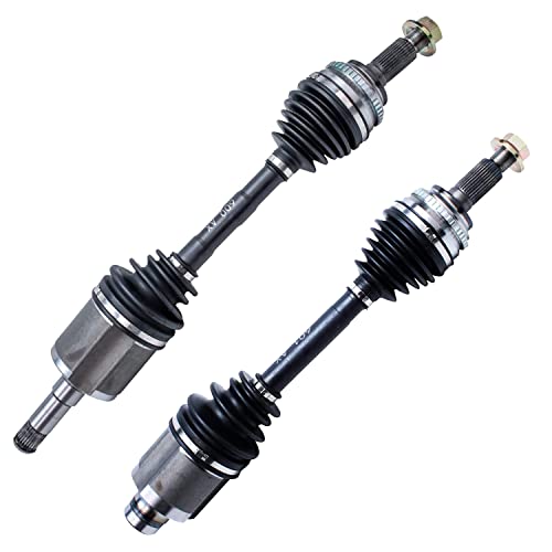 Detroit Axle - FWD Front 2pc CV Axles for 07-14 Ford Edge Lincoln MKX, 2 CV Axle Shafts Assembly...
