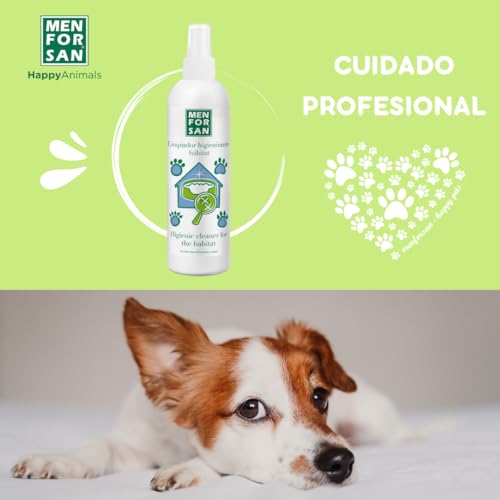 Miniatura 6 de Menforsan Limpiador Higienizante Hábitat Mascotas Elimina Bacterias Que Causan Mal Olor Ofrece Un Ambiente Muy Agradable 250ml