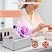 Vortex Mixer Paint Mixer, 3200 RPM Electric Nail Varnish Shaker & Tattoo Ink Agitator, Professional Lab Vortexer for Gel Polish, Miniature Model Paints, Eyelash Adhesives, Hands-Free Mixing Machine