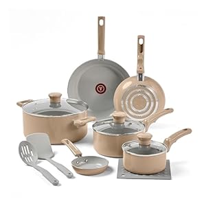 Tefal Refresh Antihaft-Kochgeschirr-Set, 12-teilig