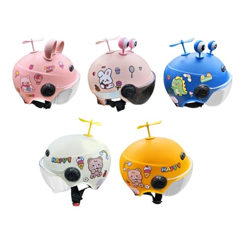 Image of Cute Kids Motorcycle Cartoon Half for Moped Go Kart Girls Pink Ears | Helmets | Helmets & Headwear | Apparel & Merchandise | Parts & Accessories Motors