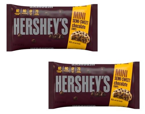 Hershey Semi Sweet Mini Chocolate Chips - Pack of 2