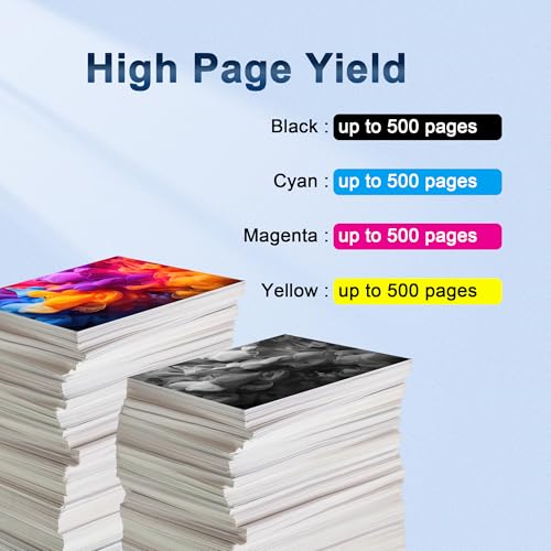 Image of LC402 Ink Cartridges 4 Pack Compatible for Printer J5340 J6540 J6740 J6940