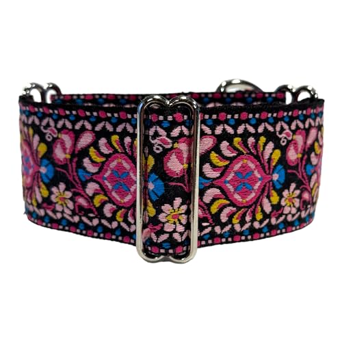 Martingale Dog Collar for Greyhound Saluki Whippet and Other Breeds with Similar Neck 2' Wide...
