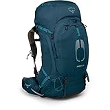 Osprey Atmos AG 65L Men's Backpacking Backpack, Venturi Blue, L/XL