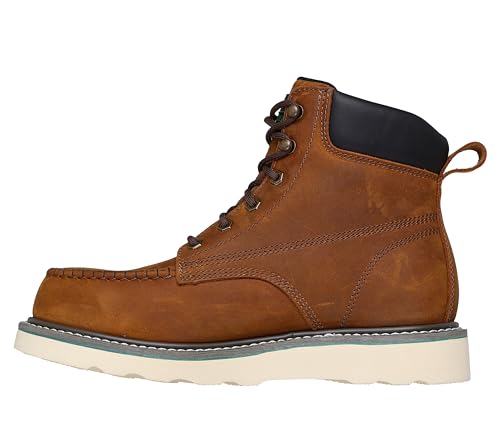 Image of Skechers Men's John Deere Kadmiel Rockworth Padded Collar St Safety Toe Wedge Boot
