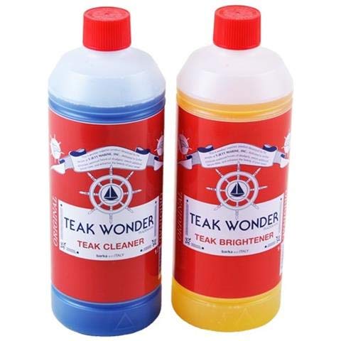 Teak Wonder Combo Pack Brightener+Cleaner 1000 Ml X 2