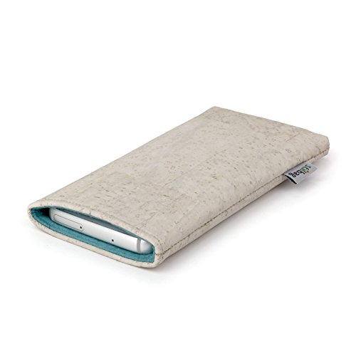 Pochette Moto G87 stilbag VIGO l'authenticité du liège blanc - 5