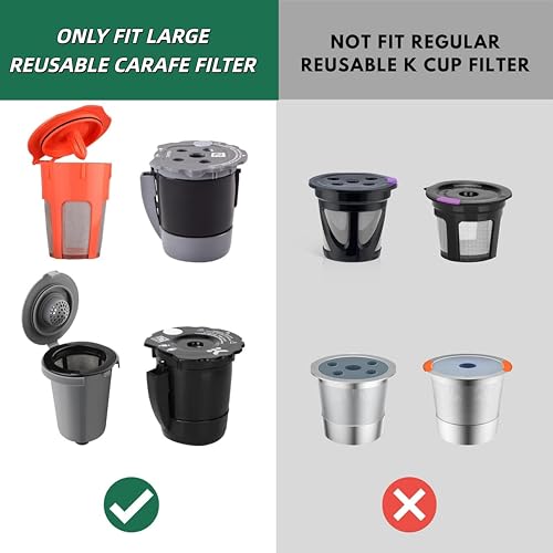 Filtres à café jetables K Cup papier blanc tasses réutilisables portion unique L - 5