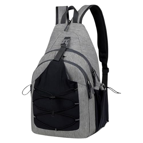 Mochila bandolera ajustable y cómoda con organizador para camping