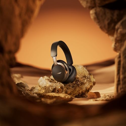 Bose QuietComfort Ultra Bluetooth Headphones (2nd Gen), Wireless Headphones with Spatial Audio, Over Ear Noise Cancelling with Mic, Up to 30 Hours of Play time, Desert Gold - Limited Edition Color — view 6
