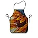 Eastlif Sunflower- Grill Aprons Kitchen Funny Apron Chef Bib, Dinner is Coming Professional for BBQ Billing, Cooking for Men Women