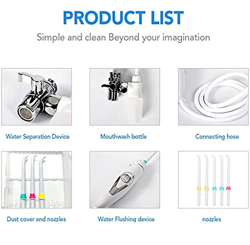Flosser oral et irrigation eau contre la plaque dentaire - 7